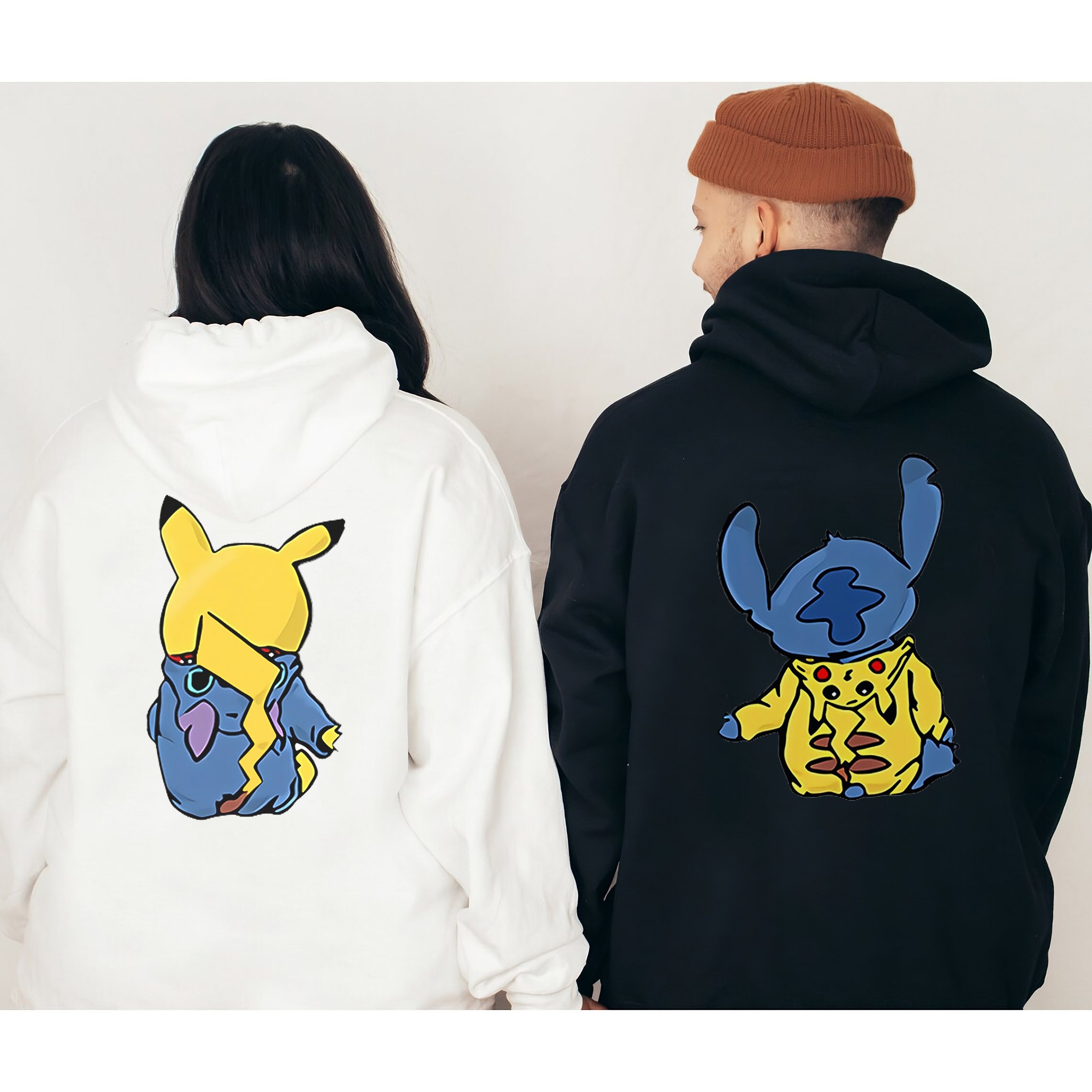 Stitch Pikachu PNG, Stitch disney Sublimation transfer PNG, Pokemon pikachu  Heat Transfer PNG