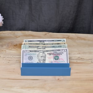 Cash Stuffing Tray in 48 Colors! Zero Based Budget System Bill Organizer Holder Great for Filming Savings Challenges Stay Organized