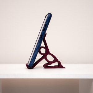 Fun Stickman Cell Phone Stand, Recipe Card Holder