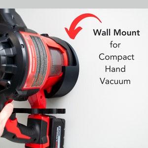 Wall Mount Bracket for Compact Vacuum Hanger Accessories Holder Garage Organization Father Day Gift Home Tool Gift