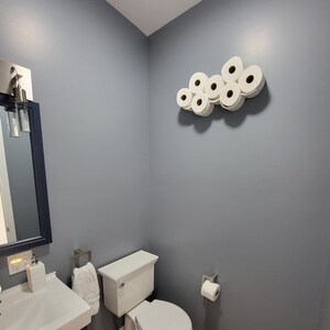Toilet Paper Cloud Wall Mounted With 2 Anchors Modern - Etsy