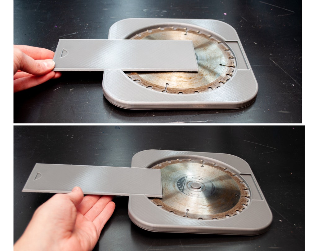 7.25 Single Saw Blade Holder Garage Organizer Workbench Storage