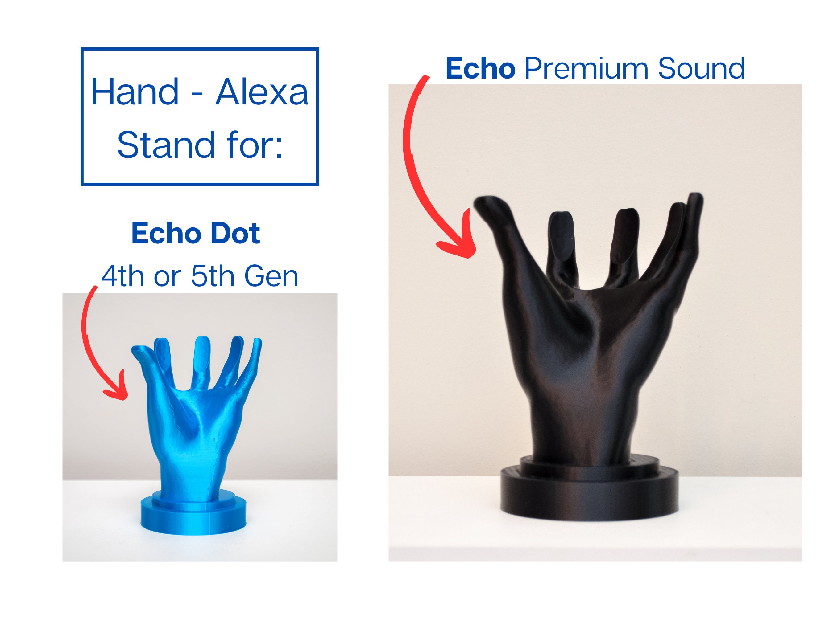 Elephant Holder for  Echo Dot 4th & 5th Gen Alexa Stand Mount 