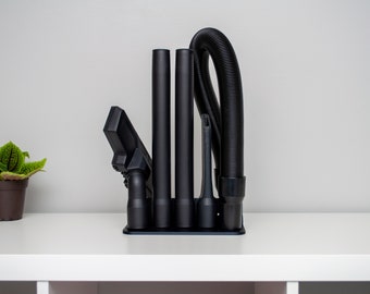 Compact Vacuum Attachment Wall Mount, Garage Organizer
