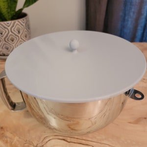 Stand Mixer Bowl Cover | Lid for Metal 6 quart Bowl | Proofing Lid | 9.5 inch diameter Bowl | Lift Stand Mixer | Kitchen Accessories