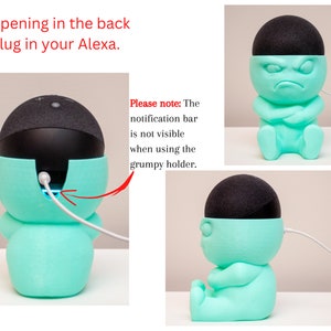 ECHO Premium Sound Grumpy Alexa Echo Holder Stand Display - Etsy