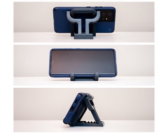 Foldable Cell Phone Stand: Adjustable Holder