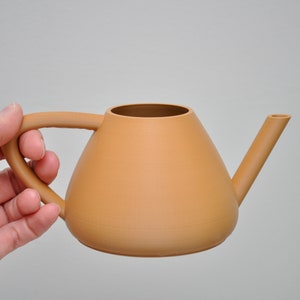 Watering Can | Gooseneck Spout for Precise Watering | Holds 1.75 Cups (14oz) | Indoor or Outdoor Plants | Modern | Minimalist | Watering Pot