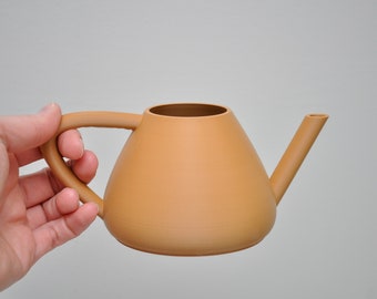 Minimalist Watering Can | Gooseneck Spout, 14oz | PLA 3D Printed