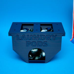 Sliding Laundry Pods Organizer Space Saving Under Cabinet Organization Holder Laundry Room Detergent Dispenser Container Pantry Storage