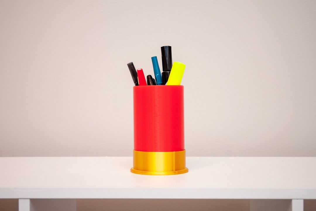 Shell Organization Pen Shotgun Shell Pen Holder Garage Desk Organizer 410 Shell Gag Gift - Etsy