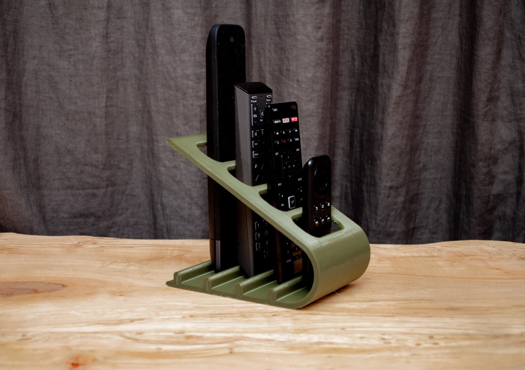 4 Pocket Remote Control Holder Caddy Heavy Duty Gift for Fathers Day TV