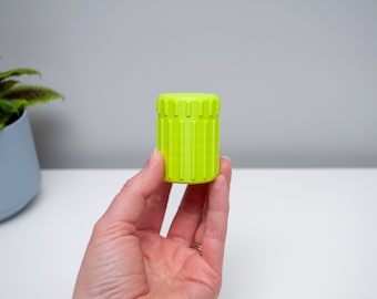 Twist Cap Battery Holder: AA, AAA, CR123A- 3D Printed