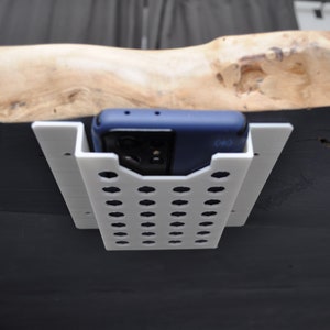 Under Desk Storage: Secret Compartment Drawer - Cell Phone Holder