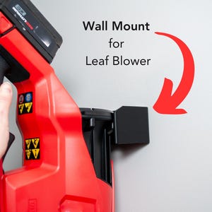 Wall Mount Hanger for Handheld Leaf Blower Accessories Holder Garage Organization Fathers Day Gift Home Tool Contractor Gift House