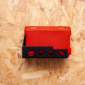 Wall Mount 1/4 Apex Bit Set Holder: 3D Printed Garage Organizer