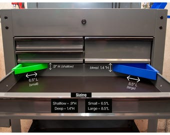 Corner Drawer Storage for Toolbox: Space Saving Organizer