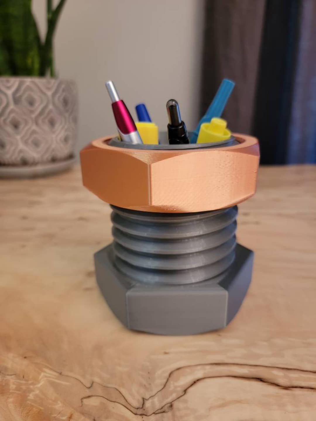 Nut & Bolt Container Desk Organizer Garage Organizer Workbench Storage