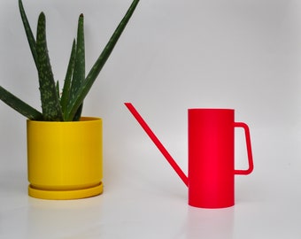 3D Printed Watering Can for Succulents, Gooseneck Spout, Nordic Decor