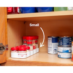 10 Spice Organizer for Cupboard Seasoning Bottle Holder Home Kitchen Cabinet Spice Rack Organizer Container Home Storage