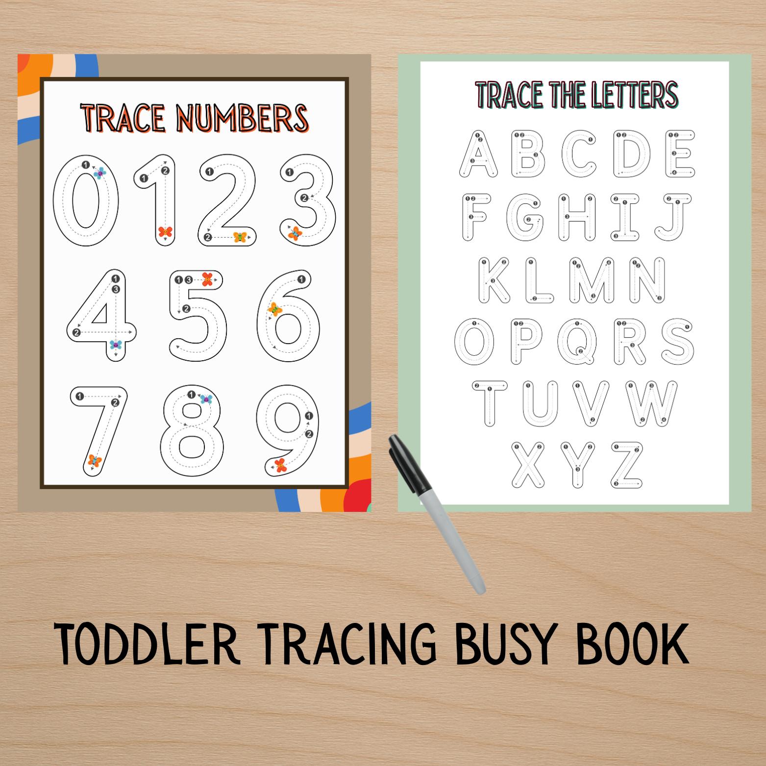 Toddler Tracing Book
