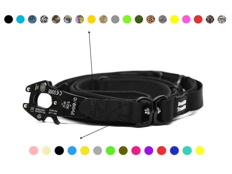 Design your K9 dog leash Kong Frog Customizable Customizable k9 Lead Tactical Leash Collar and Leash Dog Leash Tactial Dog LeadLeash image 1