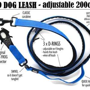 Design your K9 dog leash Kong Frog Customizable Customizable k9 Lead Tactical Leash Collar and Leash Dog Leash Tactial Dog LeadLeash image 7