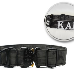 Premium K9 Military dog collar| Quick Release| Tactical dog collar| Cobra click| Softshell| Camouflage| Dog Collar|Tactical K9 collar | Camo