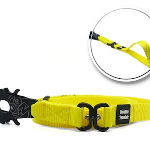 NEON YELLOW K9 LEASH| Kong Frog| Quick release dog leash| k9 Lead| Tactical Leash| Collar and Leash| Dog Leash| Tactial Dog Lead| Leash | k9