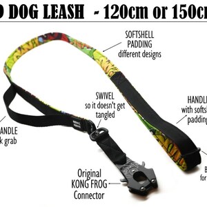 Design your K9 dog leash Kong Frog Customizable Customizable k9 Lead Tactical Leash Collar and Leash Dog Leash Tactial Dog LeadLeash image 6