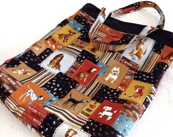 Love My Dog Reusable Tote Bag for Eco-Friendly Shopping and Errands. Travel in Style with this Tote Bag Perfect for Beach and Road Trips