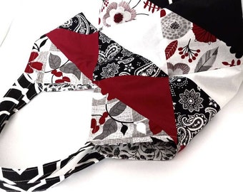 Reversible Tote,Black and White Tote, Shopping Bag,Carry-on Bag,Beach Tote,Sleepover Bag, Boho Style,Mother's Day Gift, Birthday Gift,