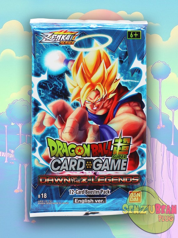 Buy Dragon Ball Super Card Game Dawn of the Z-legends Booster Pack