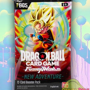 Pack de boosters Nouvelle aventure du jeu de cartes Dragon Ball Super Fusion World
