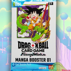 Dragon Ball Super Card Game Fusion World Manga Booster 01 Booster Pack