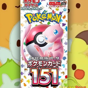 Pokemonkaart Scarlet & Violet 151 Booster Pack Japans
