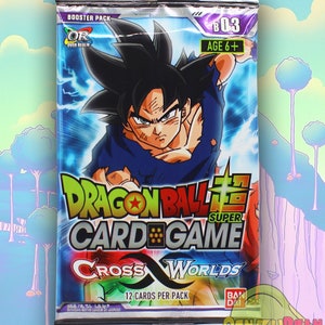 Dragon Ball Super Kartenspiel Cross Worlds Booster Pack