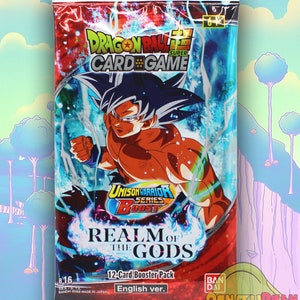 Dragon Ball Super Card Game Realm of the Gods-boosterpakket
