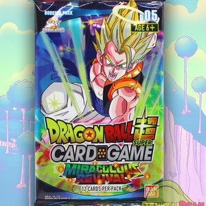 Dragon Ball Super Kartenspiel Miraculous Revival Booster Pack