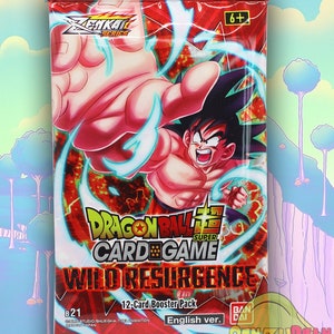Dragon Ball Super Kartenspiel Wildes Wiederaufleben Booster Pack