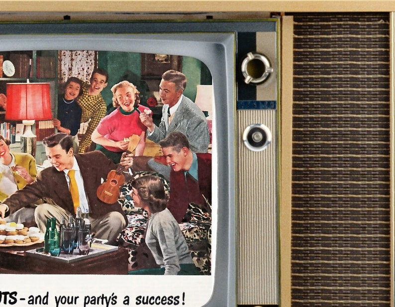 Samsung Frame TV Art Retro TV Screensaver Vintage Etsy