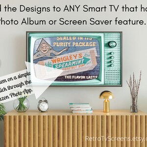 Samsung Frame TV Art, Smart Tv Art, Vintage Retro TV, Retro Pool, Vintage TV Image, Midcentury Architecture, 06 Digital Download image 9