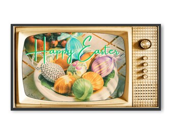 Vintage Easter Eggs TV Art - Samsung Frame TV Screensaver (Digital Download)