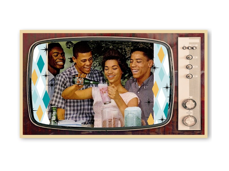 Samsung Frame TV Art, Vintage Retro Magazine Ad, 153 Digital Download image 4