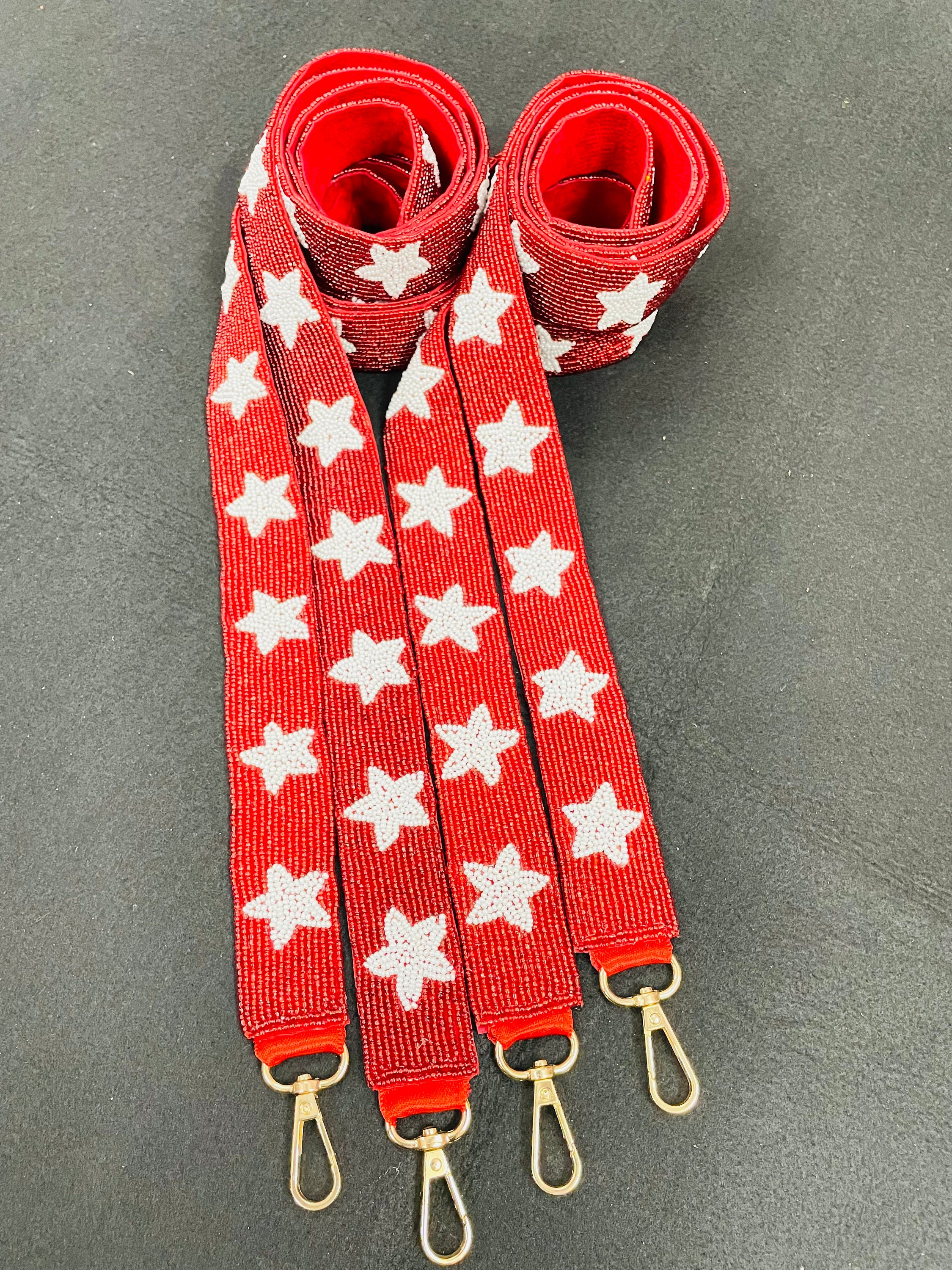 Guitar Strap Red Star Print Purse – TCD Fashion