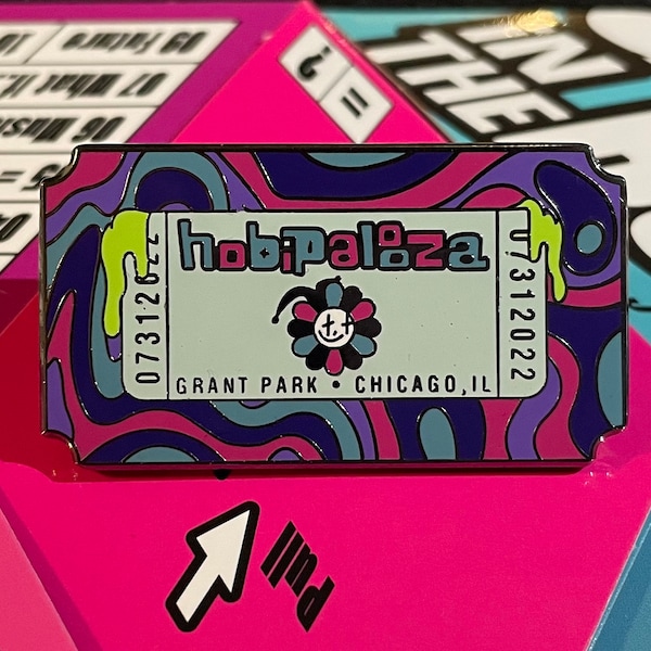 BTS j-hope Lollapalooza 'Hobipalooza' Concert Enamel Pin