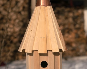 Round Bluebird Birdhouse