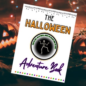 Das Halloween-Abenteuerbuch | Digitaler Download | Halloween Themen Arbeitsblätter
