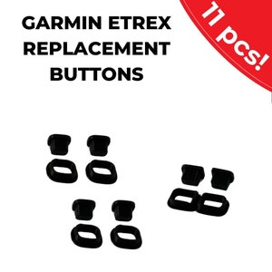 Garmin Etrex 10 20 22x 30 32x serie 11x stuks vervangende knoppen - GRATIS VERZENDING