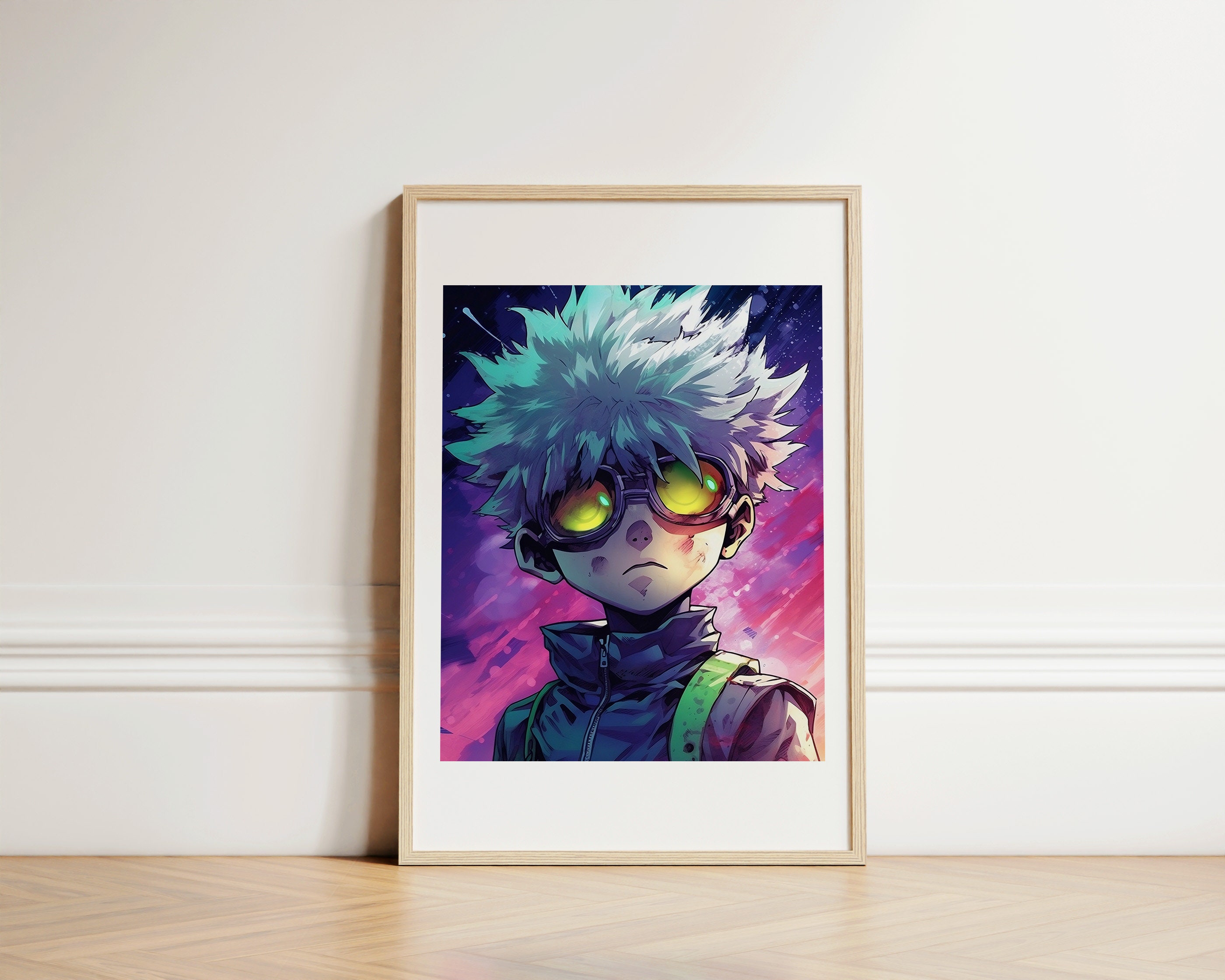 Killua Zoldyck Hunter X Hunter Anime Series Hd Matte Finish Poster